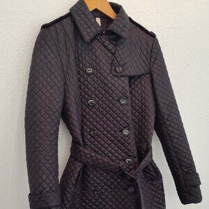 TRU TRUSSARDI, Women’s Quilted Jacket, Raincoat, Utility, Euro 48, Italy